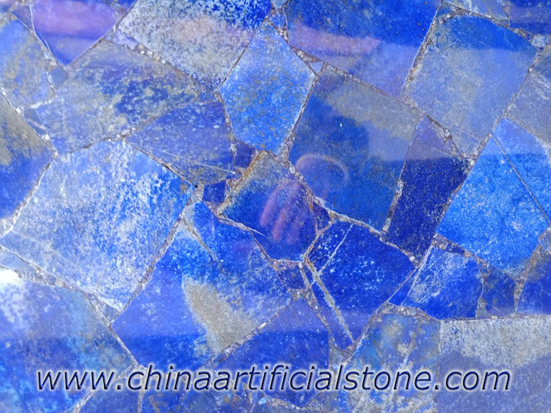 Lapis Lazuli Cross Cut pattern tiles