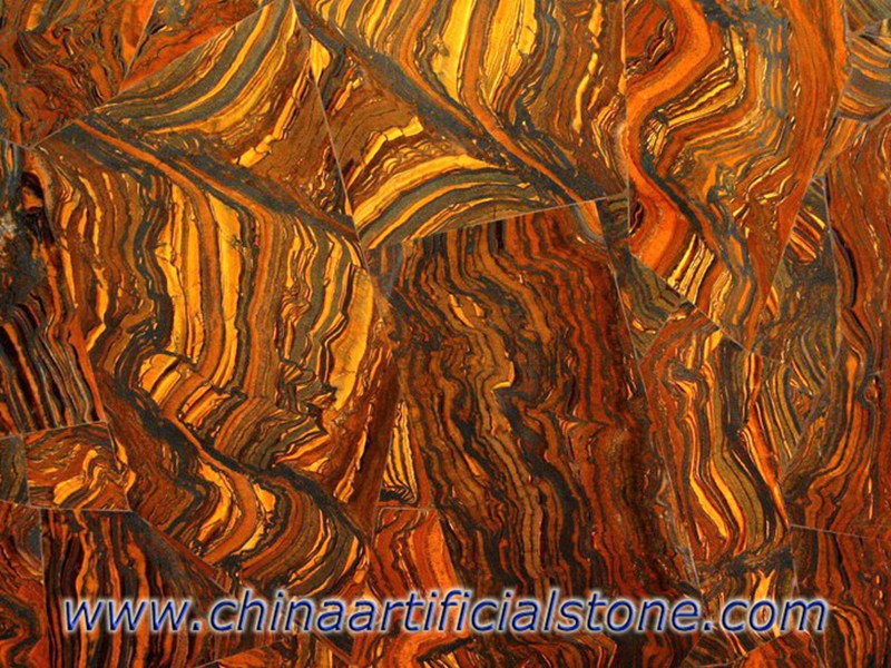 Tiger Iron Semi Precious Stone Tiles slabs