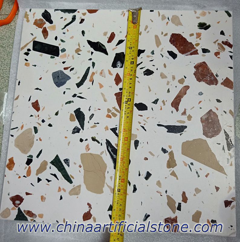 Large Aggregate Colorful Terrazzo Tiles