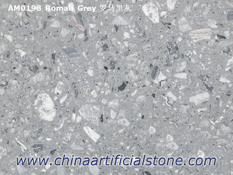 Grey Artificial Marble Engineered Marble