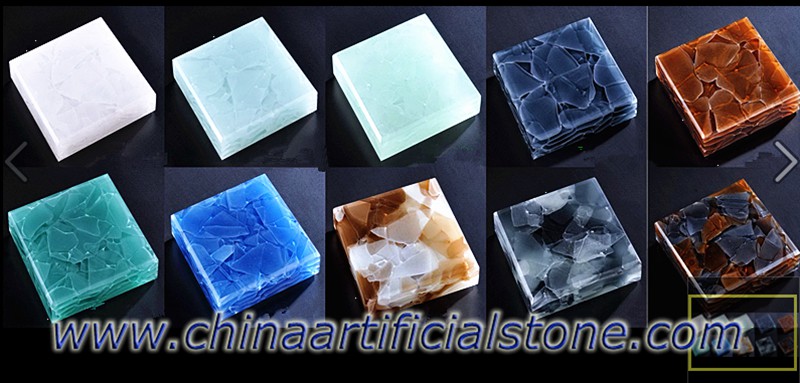 Jade Glass Stone Glass2 Magna Glass Recycled Glass Surface Tiles Slabs Countertops
