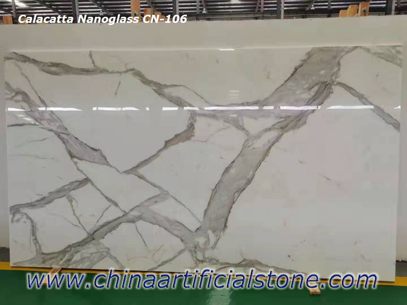 China Artificial Calacatta Stone slabs