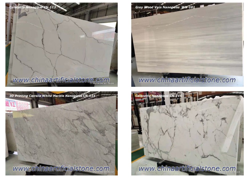 Marble Look Artificial Nano Marble Slabs