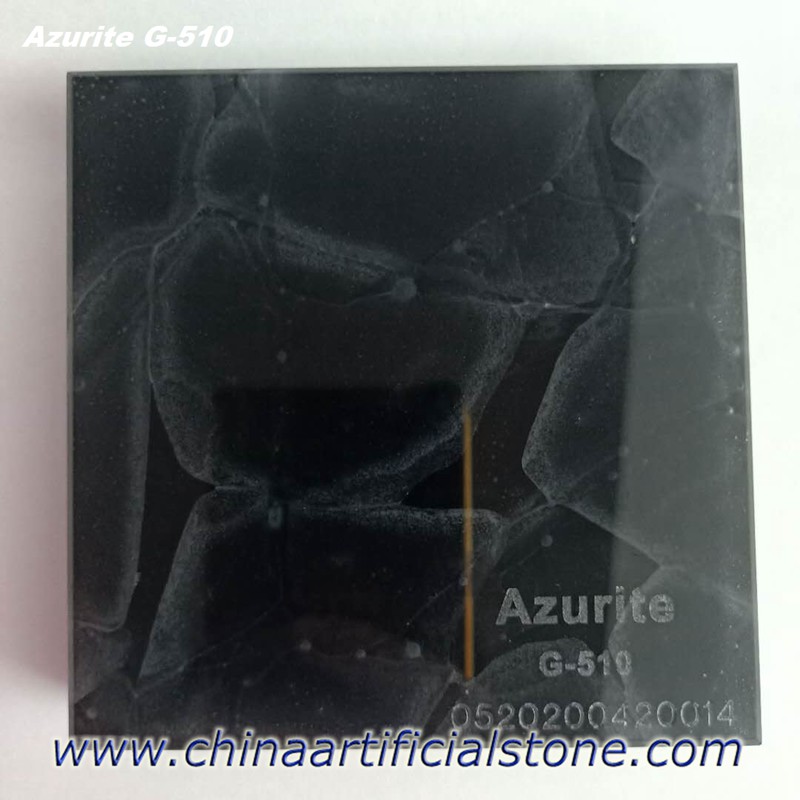 Azurite G-510 Black Jade Glass Panels
