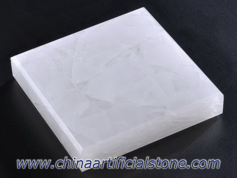 Ash White Jade Sea Glass