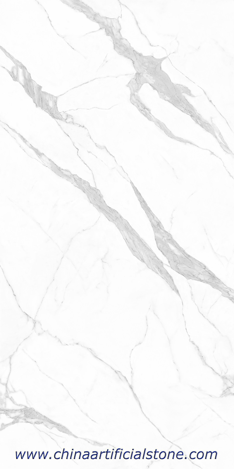 Calacatta Carrara Sintered Stone Slab 3200x1600mm