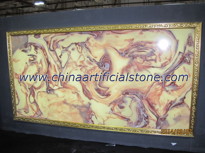 panel de piedra de ónix retroiluminado 