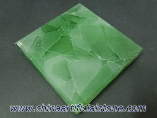 iceberg glass2 losa de piedra de cristal de jade verde y blanco