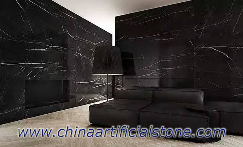 Azulejos y baldosas de mármol de China Nero Marquina 