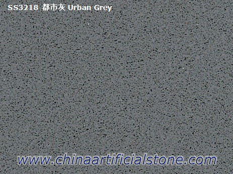 Losas de piedra de cuarzo gris puro concreto gris 