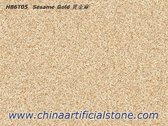 pavimento de gres porcelánico granito dorado sésamo g682
