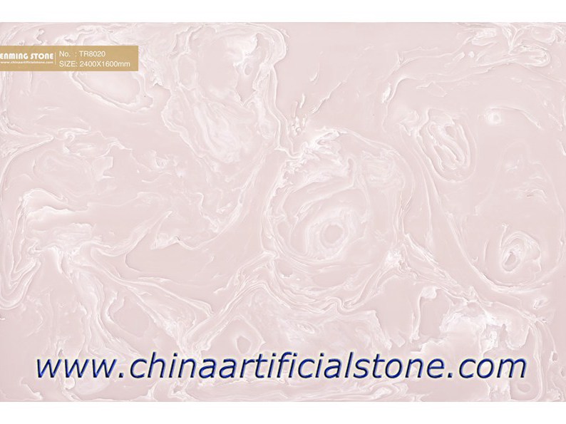 hojas de ónix artificial rosa retroiluminado tr8020 