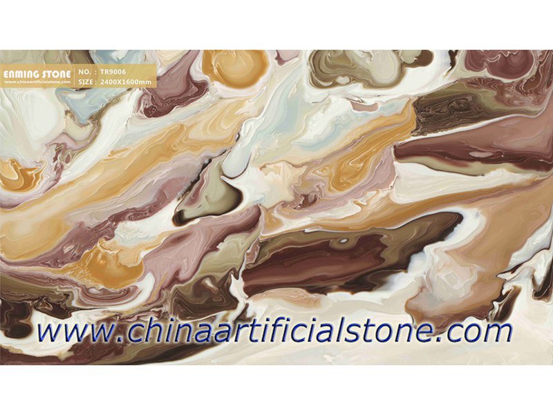 paneles de piedra de ónice sintético retroiluminados tr9006 