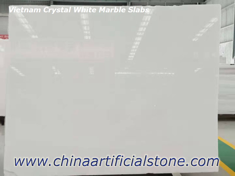 losas jumbo de mármol blanco cristal de vietnam premium 
