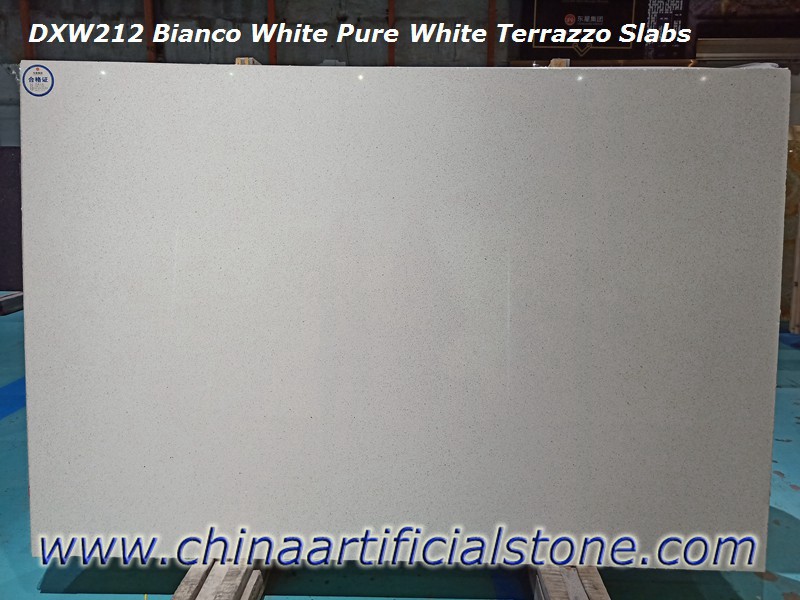 losas y losas de terrazo blanco puro bianco blanco dxw212 